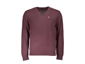Elegantný Pánsky Sveter NAPAPIJRI Červená (Velkost XL, Farba Červená)