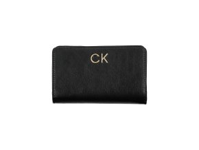 Praktická Dámska Peňaženka CALVIN KLEIN 15X9X4cm Čierna (Velkost UNI, Farba Čierna)
