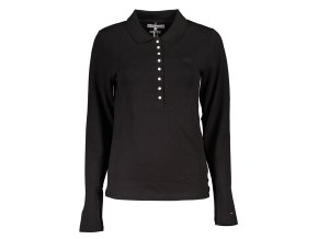 Športová Dámska Polokošeľa TOMMY HILFIGER Čierna (Velkost M, Farba Čierna)