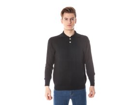 Elegantný Pánsky Pulóver YUKO Čierna (Velkost M, Farba Čierna)