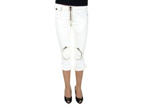 Športové Dámske Nohavice KING&#039;S JEANS Biela (Velkost 40, Farba Biela)