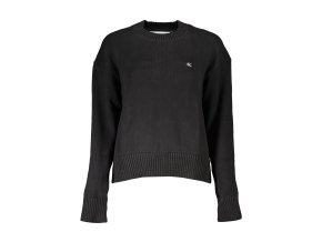 Elegantný Dámsky Pulóver CALVIN KLEIN Čierna (Velkost 2XL, Farba Čierna)