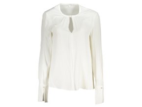 Elegantná Dámska Košeľa PATRIZIA PEPE Biela (Velkost 42, Farba Biela)
