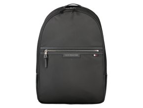 Praktický Pánsky Batoh TOMMY HILFIGER 30.0X40.0X10.0cm Čierna (Velkost UNI, Farba Čierna)