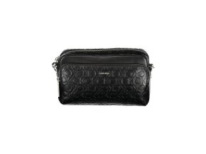 Štýlová Dámska Kabelka CALVIN KLEIN  22.0X13.0X8.0cm  Čierna (Velkost UNI, Farba Čierna)