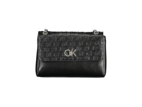 Štýlová Dámska Kabelka CALVIN KLEIN  24.0X17.0X7.0cm  Čierna (Velkost UNI, Farba Čierna)