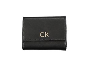 Praktická Dámska Peňaženka CALVIN KLEIN 13.0X10.0X3.0cm Čierna (Velkost UNI, Farba Čierna)