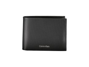 Praktická Pánska Peňaženka CALVIN KLEIN 13.0X10.0X2.0cm Čierna (Velkost UNI, Farba Čierna)