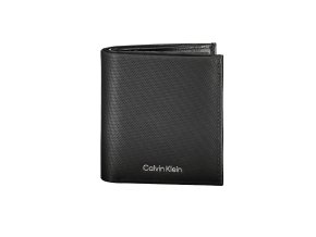 Praktická Pánska Peňaženka CALVIN KLEIN 9.0X10.0X2.0cm Čierna (Velkost UNI, Farba Čierna)