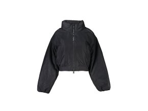 Kvalitná Dámska Zimná Bunda CALVIN KLEIN Čierna (Velkost XL, Farba Čierna)
