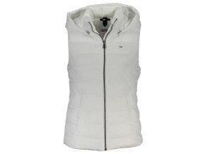Kvalitná Dámska Zimná Vesta TOMMY HILFIGER Biela (Velkost XS, Farba Biela)