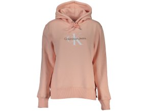 Športová Dámska Mikina bez zipsu   CALVIN KLEIN  Ružová (Velkost L, Farba Ružová)