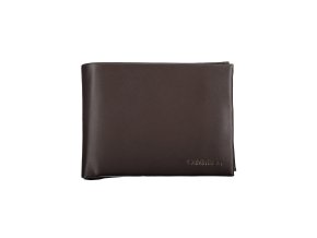 Praktická Pánska Peňaženka CALVIN KLEIN 3.0X10.0X13.0cm Hnedá (Velkost UNI, Farba Hnedá)