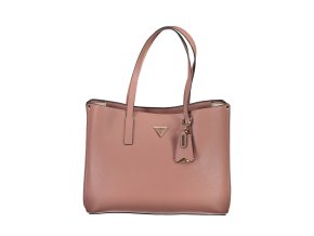 Štýlová Dámska Kabelka GUESS JEANS  11.0X29.0X41.0cm  Ružová (Velkost UNI, Farba Ružová)