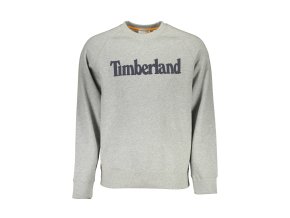 Športová Pánska Mikina bez zipsu TIMBERLAND Šedá (Velkost S, Farba Šedá)