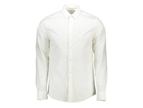 Elegantná Pánska Košeľa CALVIN KLEIN Biela (Velkost XL, Farba Biela)