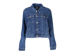 Ľahká Dámska Prechodová Bunda TOMMY HILFIGER Modrá (Velkost XS, Farba Modrá)