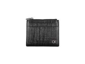 Praktická Pánska Peňaženka CALVIN KLEIN 10.0X9.0X1.0cm Čierna (Velkost UNI, Farba Čierna)