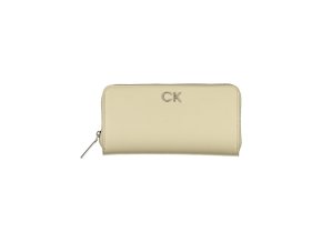 Praktická Dámska Peňaženka CALVIN KLEIN 19.0X10.0X3.0cm Bežová (Velkost UNI, Farba Bežová)