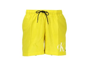 Štýlové Pánske Plavky CALVIN KLEIN Žltá (Velkost 2XL, Farba Žltá)
