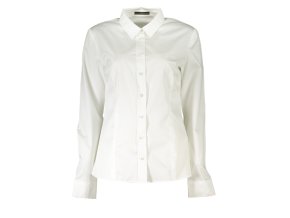 Elegantná Dámska Košeľa GUESS JEANS Biela (Velkost XL, Farba Biela)