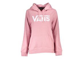 Športová Dámska Mikina bez zipsu   VANS  Ružová (Velkost XS, Farba Ružová)