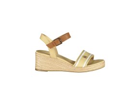Kvalitné Dámske Sandále TOMMY HILFIGER Bežová (Velkost 41, Farba Bežová)