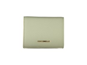 Praktická Dámska Peňaženka COCCINELLE 11.0X8.0X2.5cm Zelená (Velkost UNI, Farba Zelená)