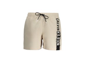 Štýlové Pánske Plavky CALVIN KLEIN Bežová (Velkost S, Farba Bežová)