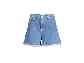 Štýlové Dámske Šortky CALVIN KLEIN Modrá (Velkost 27, Farba Modrá)