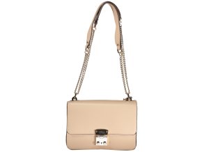 Štýlová Dámska Kabelka GUESS JEANS  23.0X15.0X10.0cm  Bežová (Velkost UNI, Farba Bežová)