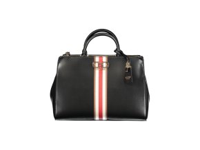 Štýlová Dámska Kabelka GUESS JEANS  35.0X26.0X11.0cm  Čierna (Velkost UNI, Farba Čierna)