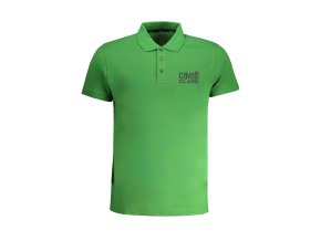 Športová Pánska Polokošeľa CAVALLI CLASS Zelená (Velkost 2XL, Farba Zelená)