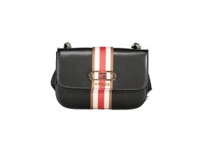 Štýlová Dámska Kabelka GUESS JEANS  22.0X15.0X6.0cm  Čierna (Velkost UNI, Farba Čierna)