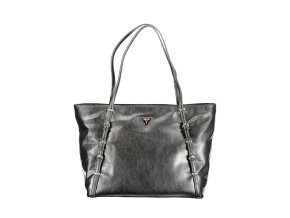 Štýlová Dámska Kabelka GUESS JEANS  40.0X30.0X10.0cm  Čierna (Velkost UNI, Farba Čierna)