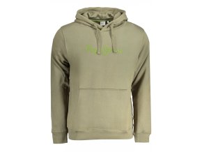 Športová Pánska Mikina bez zipsu PEPE JEANS Zelená (Velkost 2XL, Farba Zelená)