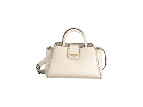 Štýlová Dámska Kabelka GUESS JEANS  30.0X19.0X10.0cm  Bežová (Velkost UNI, Farba Bežová)