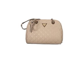 Štýlová Dámska Kabelka GUESS JEANS  28.0X20.0X13.0cm  Bežová (Velkost UNI, Farba Bežová)