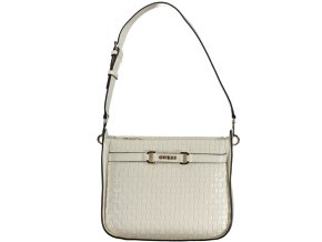 Štýlová Dámska Kabelka GUESS JEANS  27.0X22.0X7.0cm  Biela (Velkost UNI, Farba Biela)