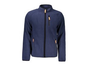 Športová Pánska Mikina so zipsom NORWAY 1963 Modrá (Velkost 2XL, Farba Modrá)