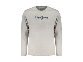 Štýlové Pánske Tričko s krátkym rukávom PEPE JEANS Šedá (Velkost 2XL, Farba Šedá)