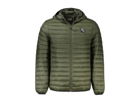 Kvalitná Pánska Zimná Bunda CAVALLI CLASS Zelená (Velkost 2XL, Farba Zelená)