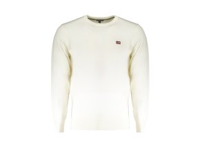 Elegantný Pánsky Pulóver NORWAY 1963 Biela (Velkost 3XL, Farba Biela)