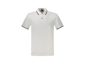 Športová Pánska Polokošeľa HUGO BOSS Biela (Velkost XL, Farba Biela)