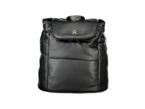 Praktický Dámsky Batoh TOMMY HILFIGER 26.0X26.0X16.0cm Čierna (Velkost UNI, Farba Čierna)