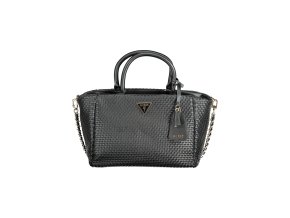 Štýlová Dámska Kabelka GUESS JEANS  30.0X22.0X14.0cm  Čierna (Velkost UNI, Farba Čierna)