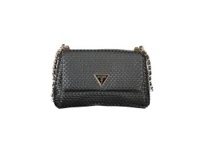 Štýlová Dámska Kabelka GUESS JEANS  25.0X16.0X7.0cm  Čierna (Velkost UNI, Farba Čierna)