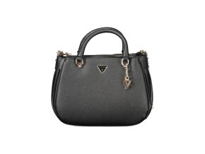 Štýlová Dámska Kabelka GUESS JEANS  30.0X21.0X10.0cm  Čierna (Velkost UNI, Farba Čierna)