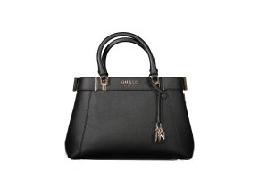 Štýlová Dámska Kabelka GUESS JEANS  33.0X23.0X10.0cm  Čierna (Velkost UNI, Farba Čierna)