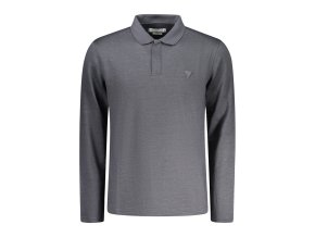 Športová Pánska Polokošeľa GUESS JEANS Čierna (Velkost M, Farba Čierna)